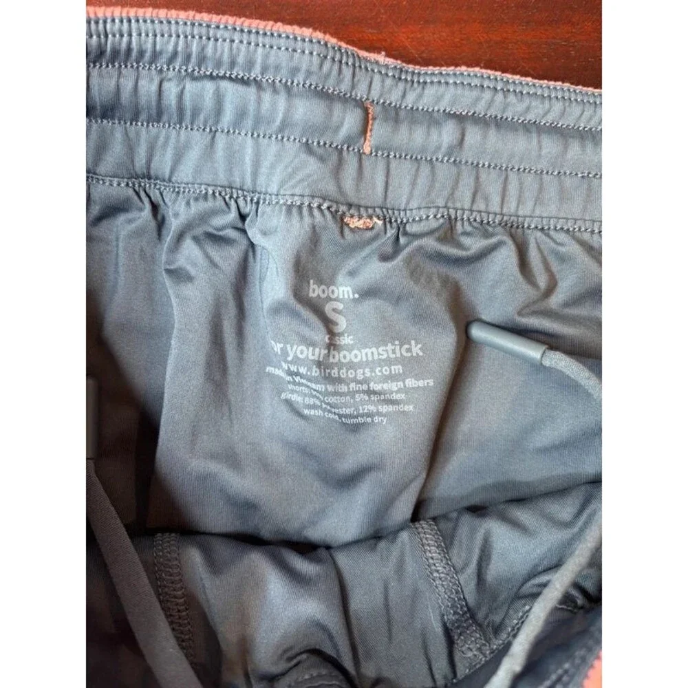 Birddogs Boom Men’s Small Coral Pink 6” Lined Performance Athletic Gym Shorts